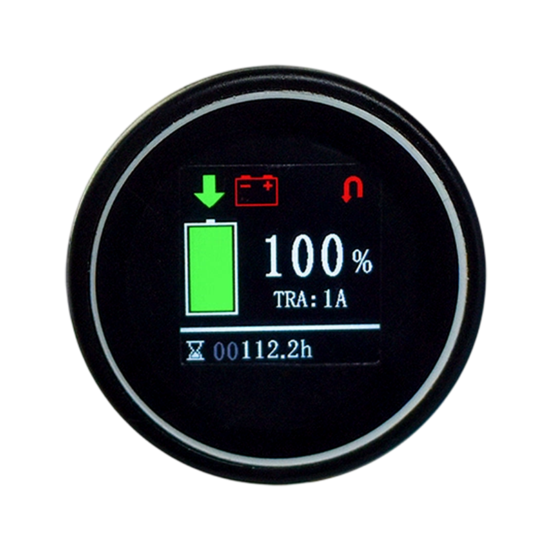 Indicatore di livello della batteria TFT CAN Bus rotondo da 1,54 pollici
