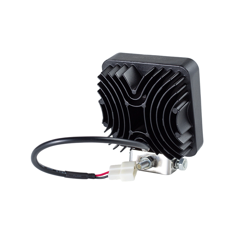 IP67 002 Faro da lavoro quadrato a 9 LED per carichi pesanti per veicoli industriali