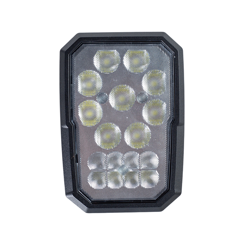 002 Faro Combinato Multifunzione Heavy Duty 9+8 LED per Veicoli Industriali