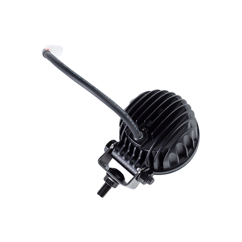 Spia di sicurezza per carrello elevatore a punto blu rotondo obliquo IP67 5W DC9-80V