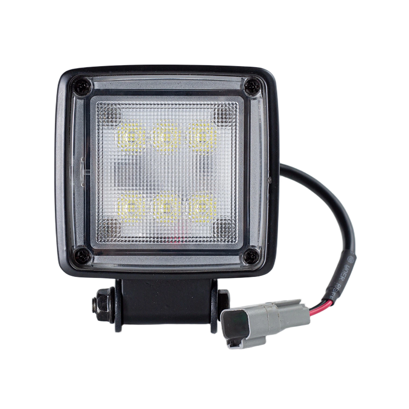 IP67 001 Faro da lavoro a 6 LED per carichi pesanti per veicoli industriali