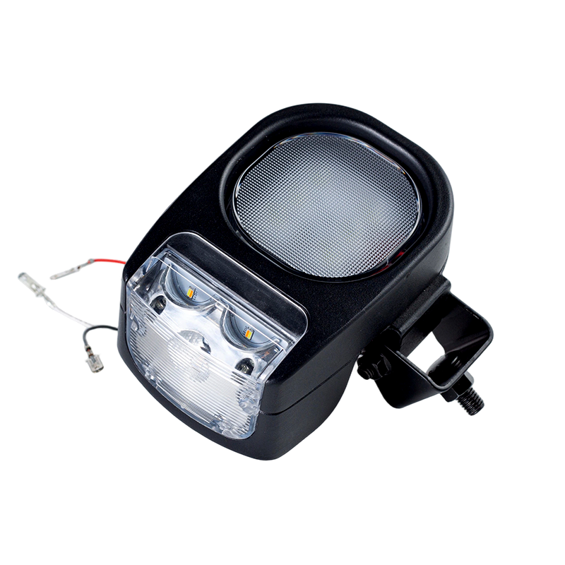 004 Faro Combinato Multifunzione Heavy Duty 6+2 LED per Veicoli Industriali