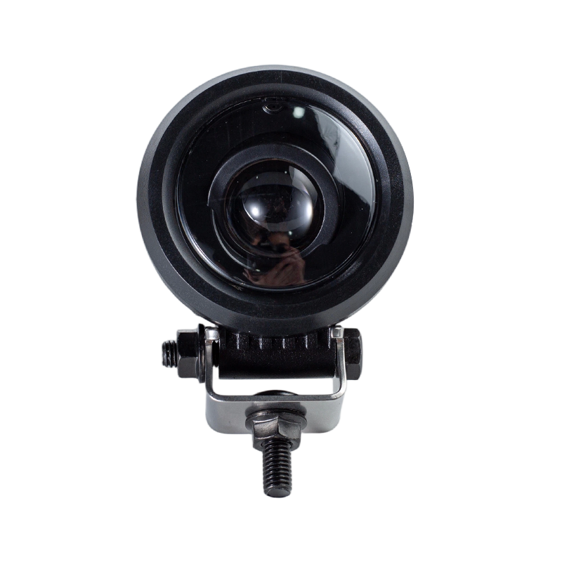 Spia di sicurezza per carrello elevatore a punto blu rotondo obliquo IP67 5W DC9-80V