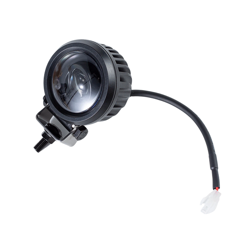 Spia di sicurezza per carrello elevatore a punto blu rotondo obliquo IP67 5W DC9-80V