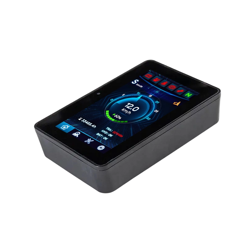 Cruscotto touchscreen verticale CAN 2.0B da 5 pollici per veicoli da costruzione