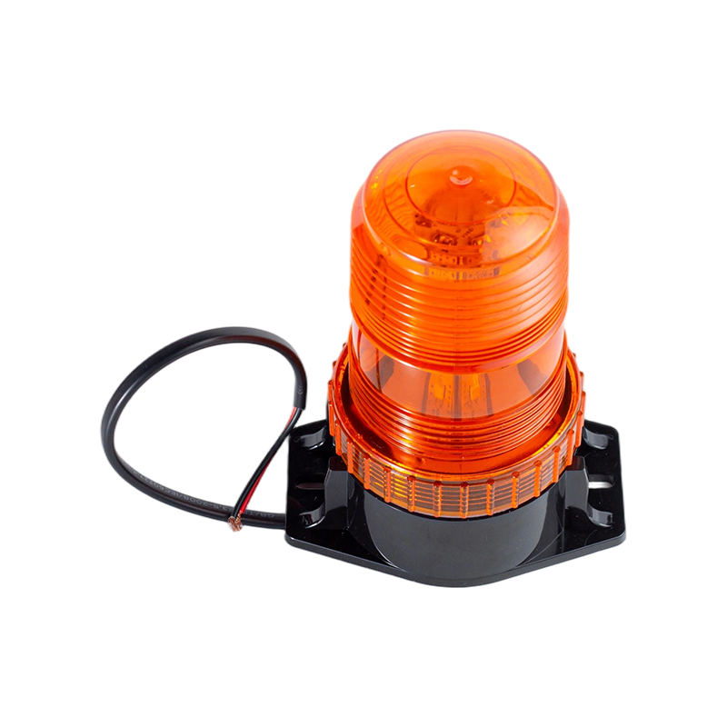 Spia stroboscopica ambrata IP65 8W DC9-80V 360° per carrelli elevatori
