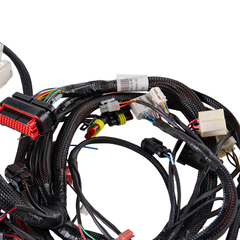 Cablaggio di controllo dell'intero veicolo con martinetto elettrico con guida a terra personalizzato da 1,5 tonnellate