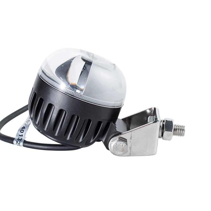 Spia di avvertenza per area di pericolo per carrello elevatore a fascio rosso/blu rotondo IP67 5W DC9-80V