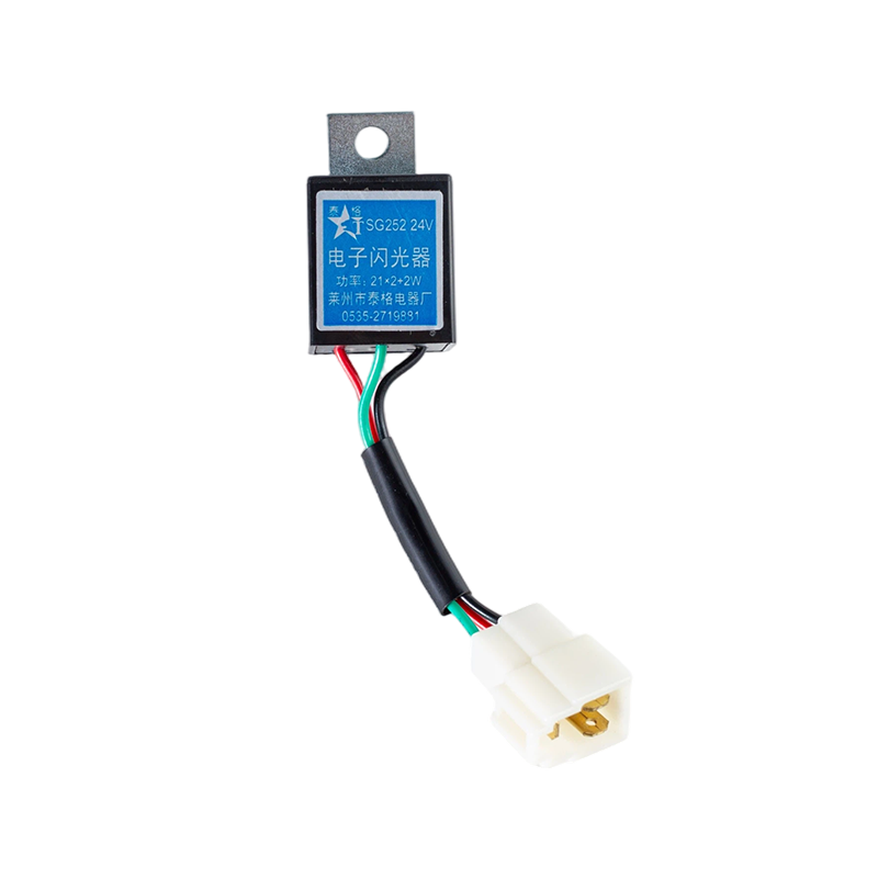 Relè lampeggiante elettronico SG252 24V 20A per indicatori di direzione di carrelli elevatori e veicoli