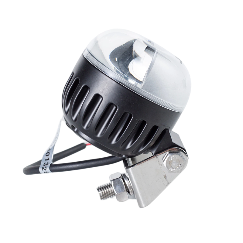 Spia di avvertenza per area di pericolo per carrello elevatore a fascio rosso/blu rotondo IP67 5W DC9-80V