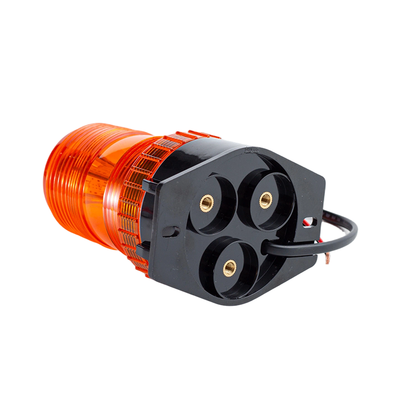 Spia stroboscopica ambrata IP65 8W DC9-80V 360° per carrelli elevatori