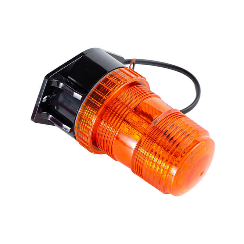 Spia stroboscopica ambrata IP65 8W DC9-80V 360° per carrelli elevatori