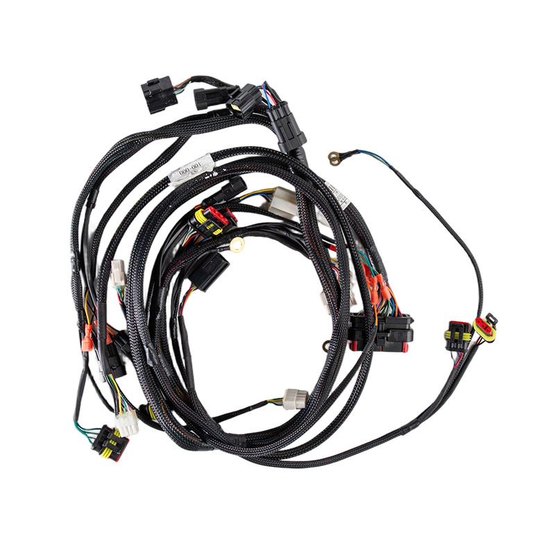 Cablaggio di controllo dell'intero veicolo con martinetto elettrico con guida a terra personalizzato da 1,5 tonnellate