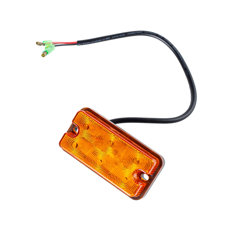 Indicatore di posizione anteriore e larghezza LED compatto IP66 per vari veicoli tecnici