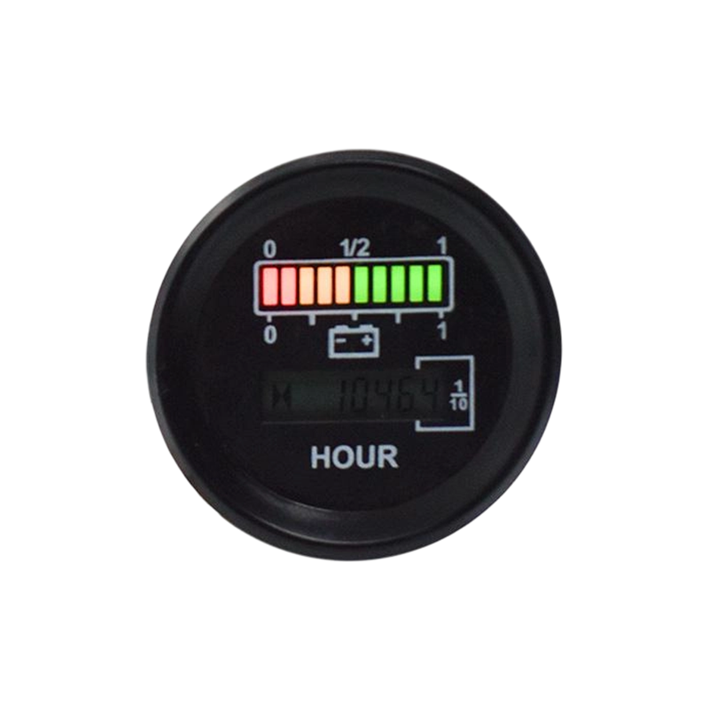 FLYB-0096 Indicatore di livello della batteria CAN Bus rotondo con contaore