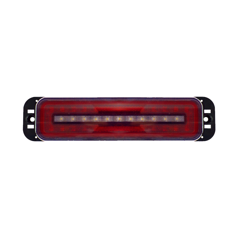 001 Fanale posteriore combinato a LED sequenziale dinamico a 3 colori per veicoli industriali