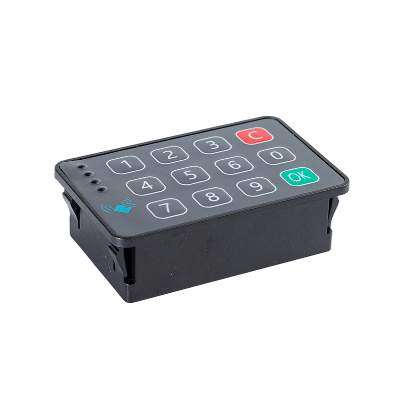 Lettore di schede IC orizzontale con tastiera / CAN2.0 125K Baud / Controllo accessi gestione flotta veicoli industriali