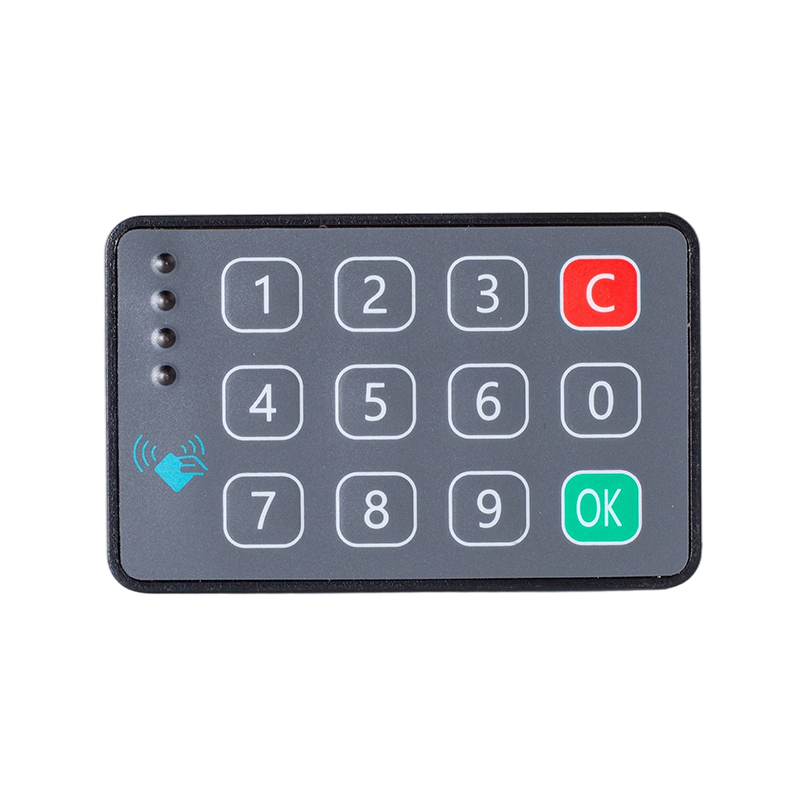 Lettore di schede IC orizzontale con tastiera / CAN2.0 125K Baud / Controllo accessi gestione flotta veicoli industriali
