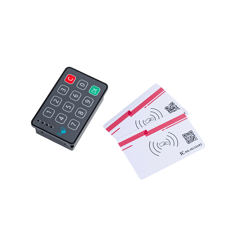 Lettore di schede IC orizzontale con tastiera / CAN2.0 125K Baud / Controllo accessi gestione flotta veicoli industriali